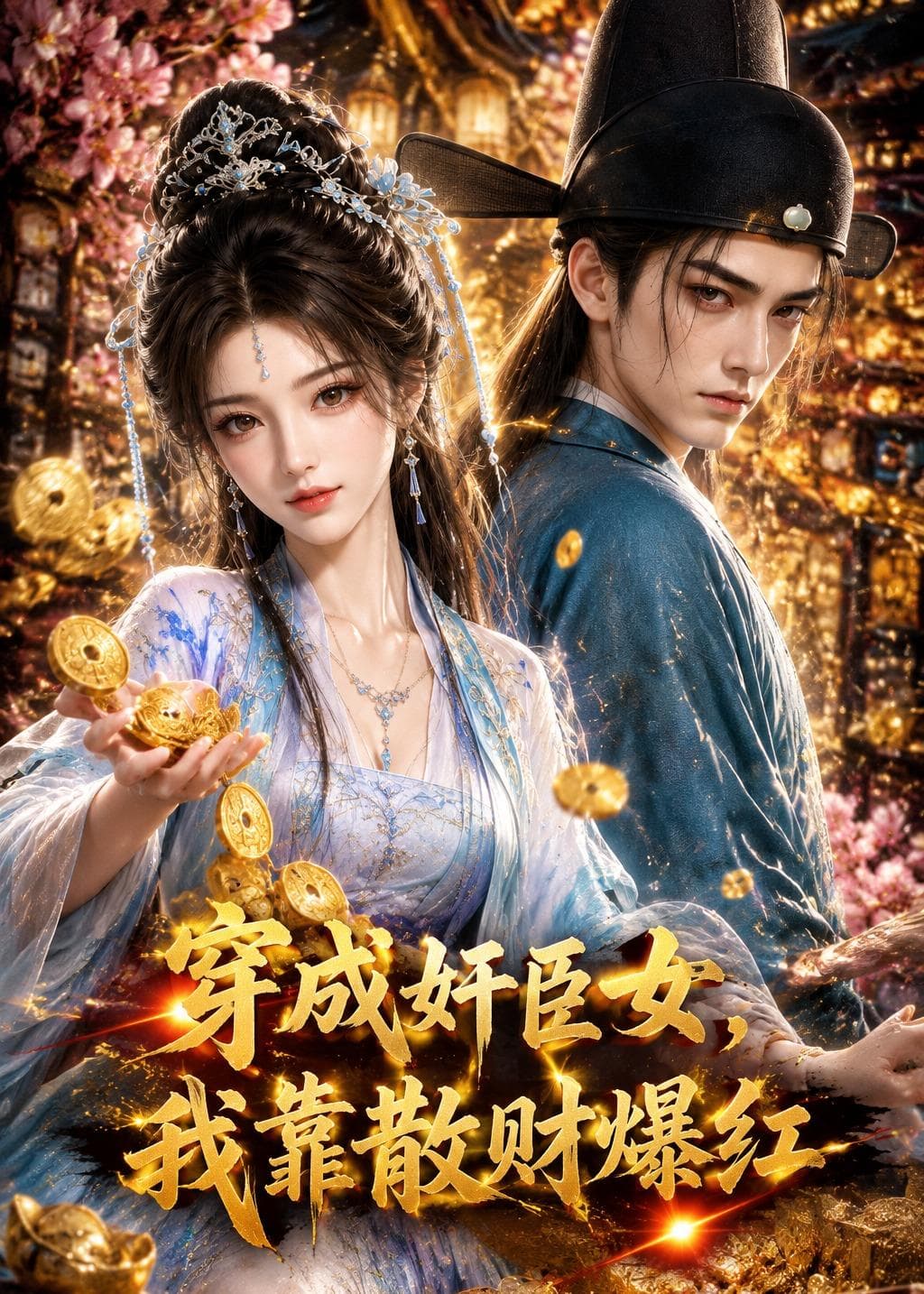 穿成奸臣女,我靠散财爆红!