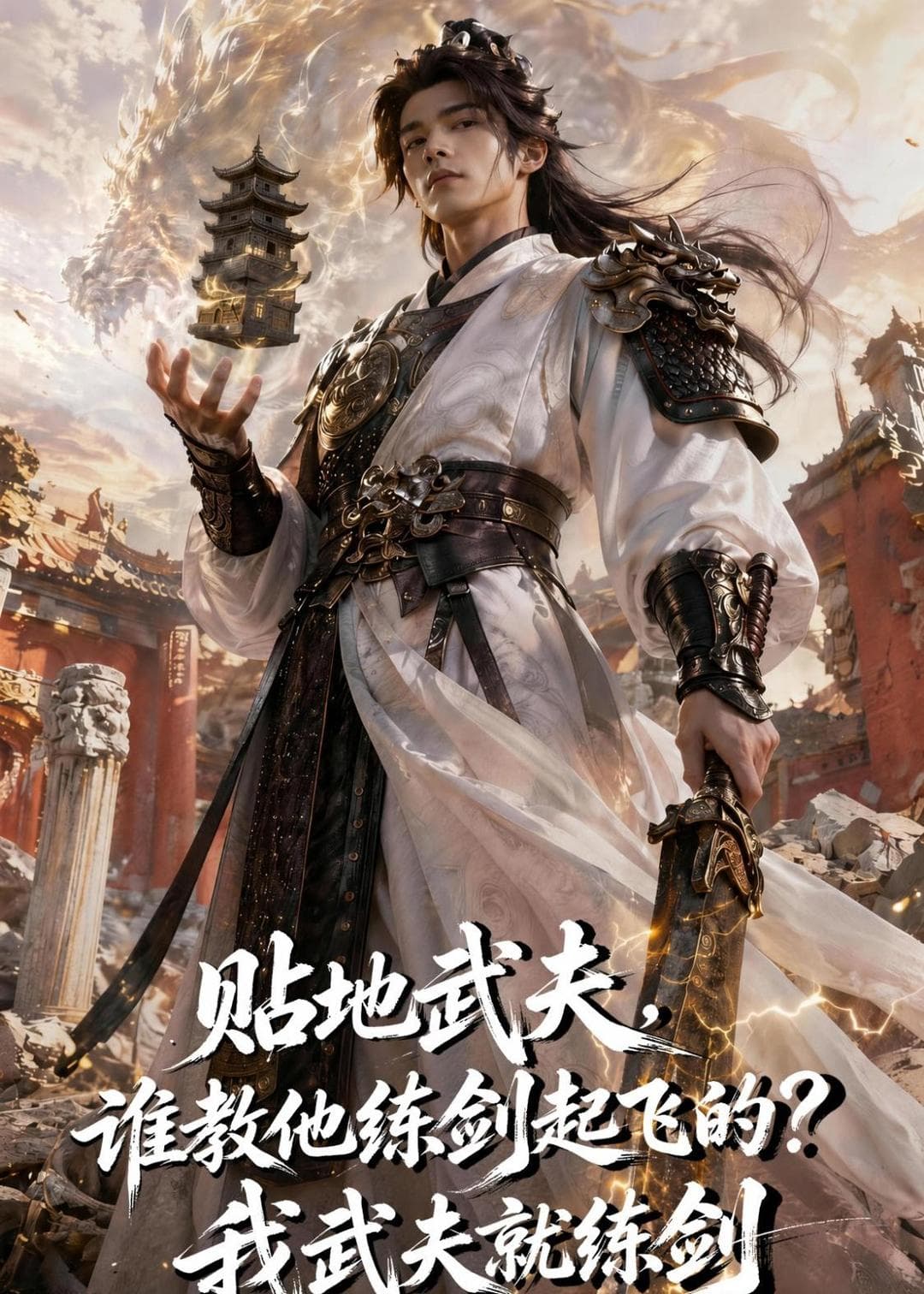 贴地武夫,谁教他练剑起飞的?我武夫就练剑
