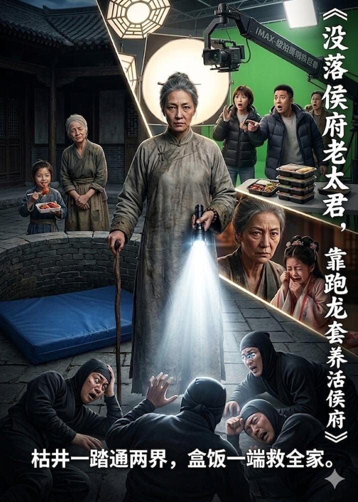 没落侯府老太君,靠跑龙套养活侯府