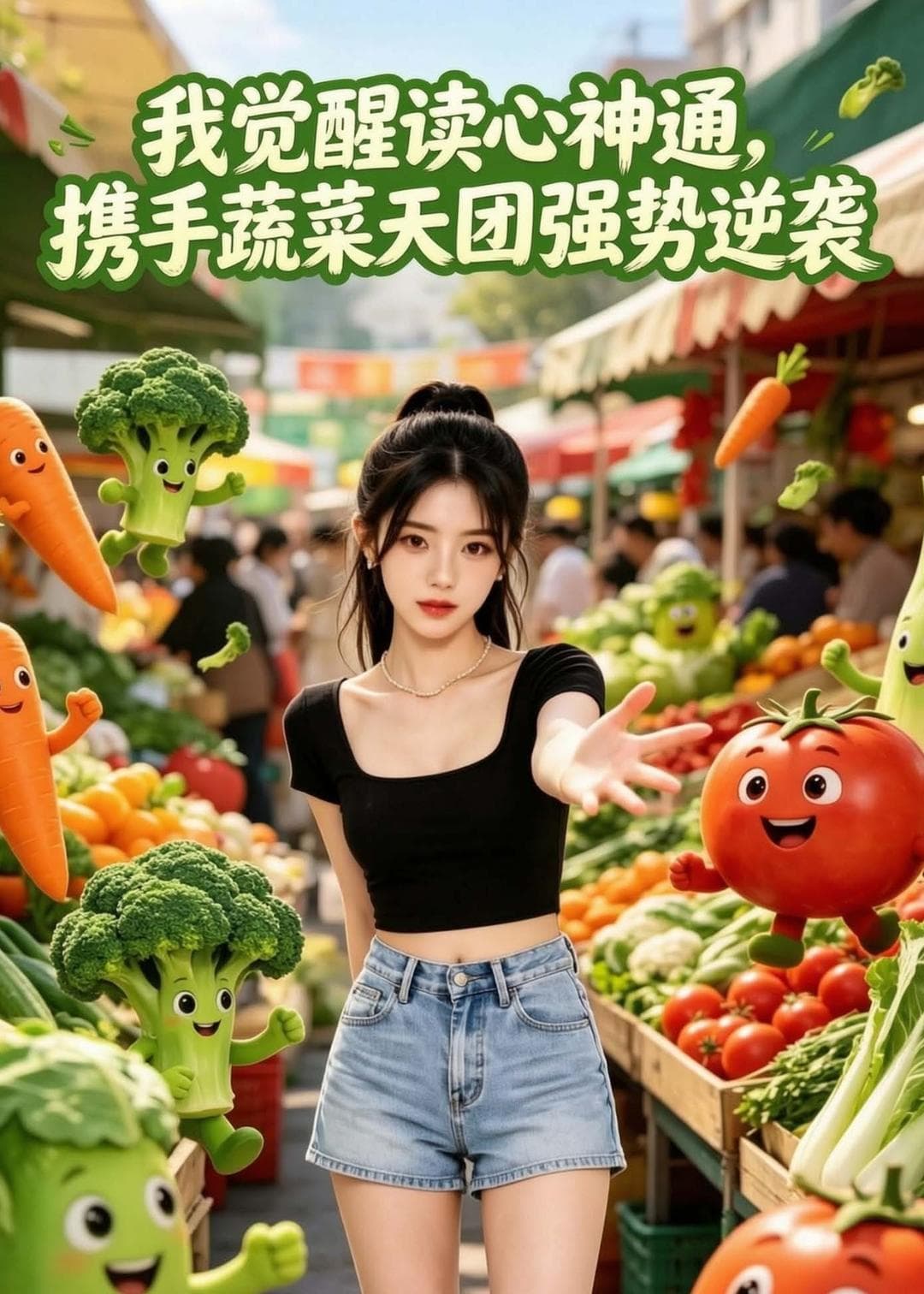 我觉醒读心神通,携手蔬菜天团强势逆袭