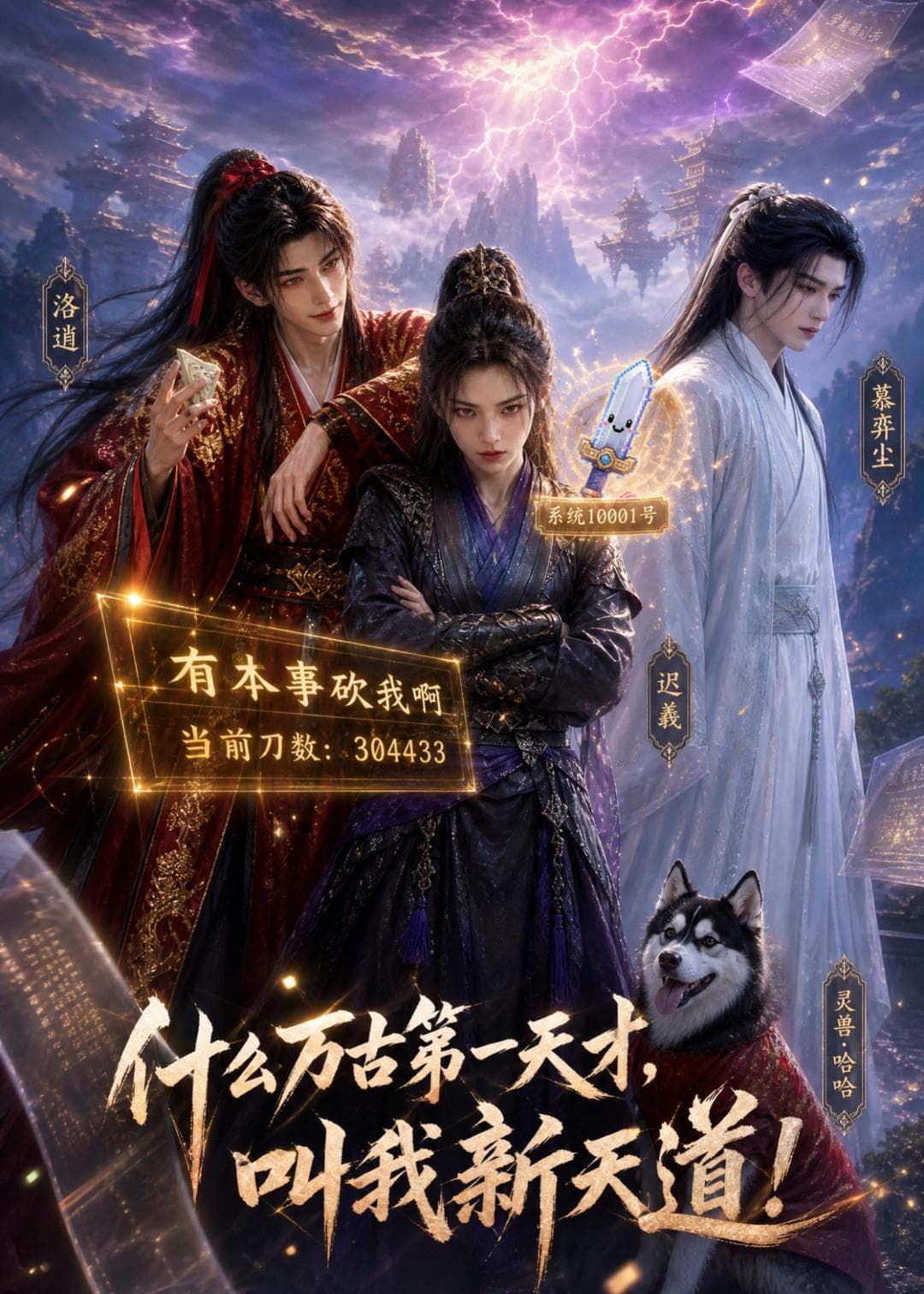 什么万古第一天才,叫我新天道