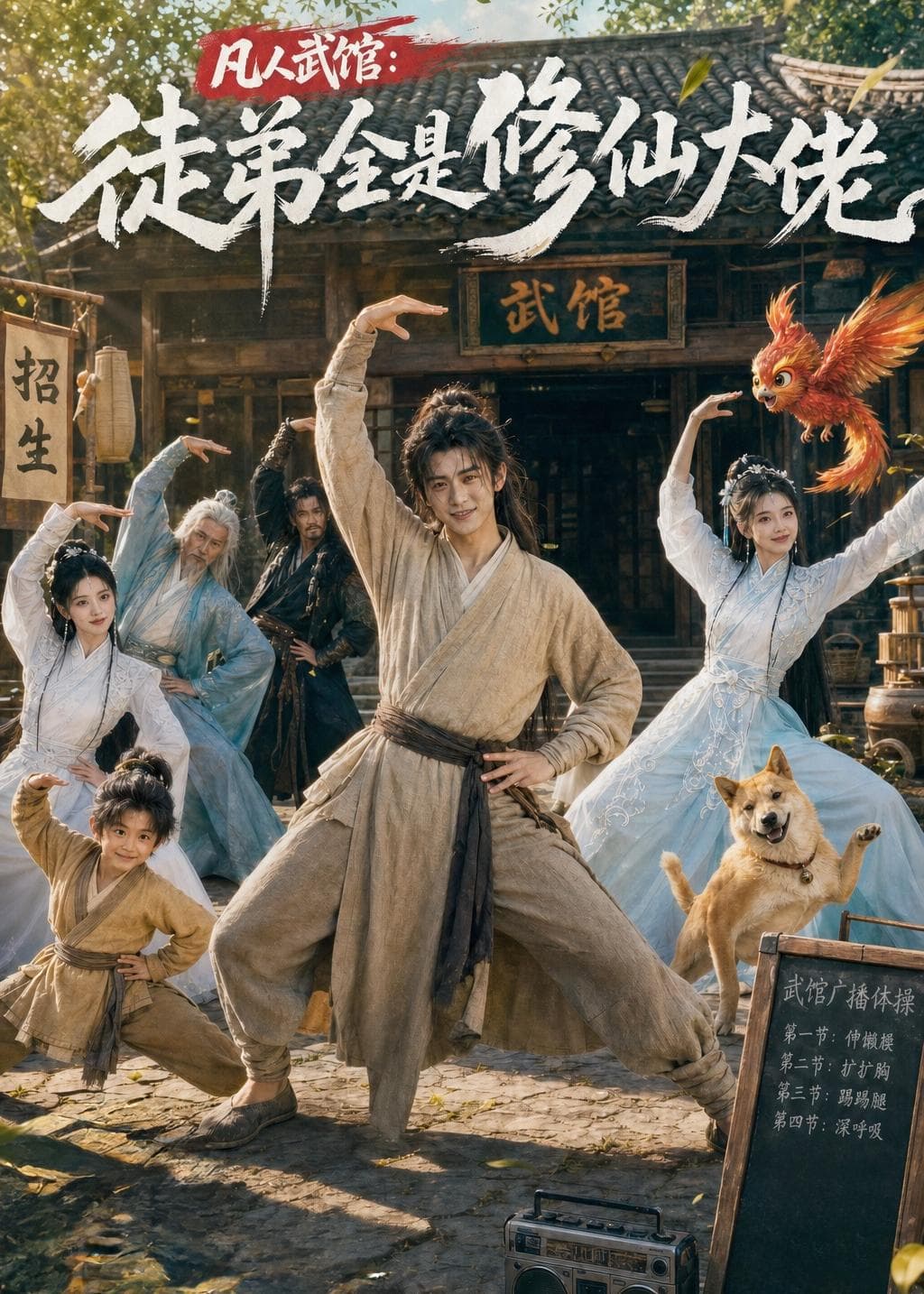 凡人武馆:徒弟全是修仙大佬