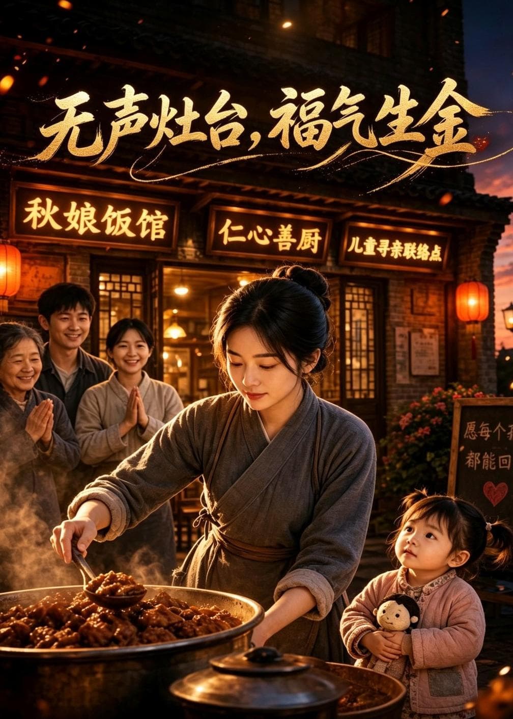 无声灶台,福气生金-剧集封面