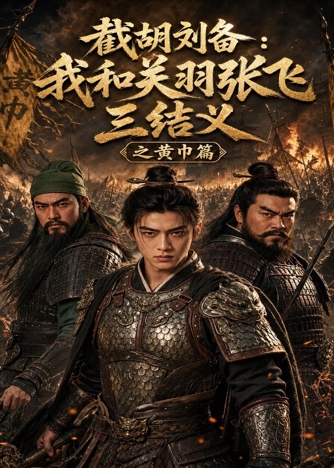 截胡刘备:我和关羽张飞三结义之黄巾篇-剧集封面