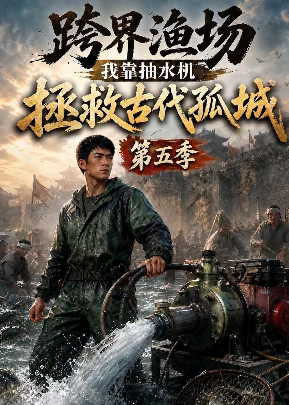 跨界渔场:我靠抽水机拯救古代孤城第五季-剧集封面