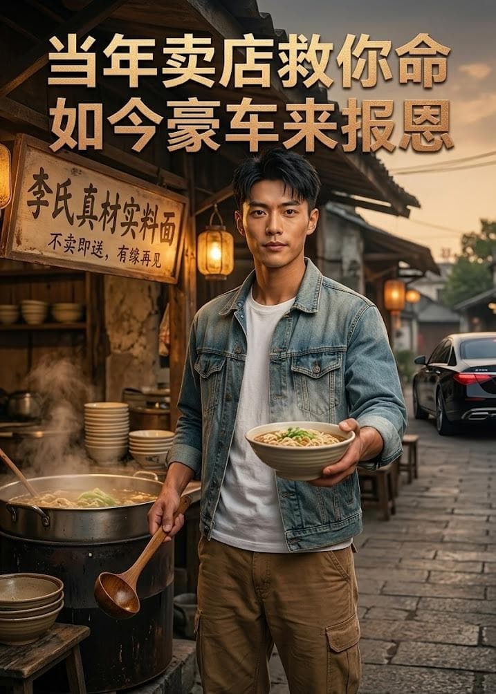 当年卖店救你命,如今豪车来报恩-剧集封面