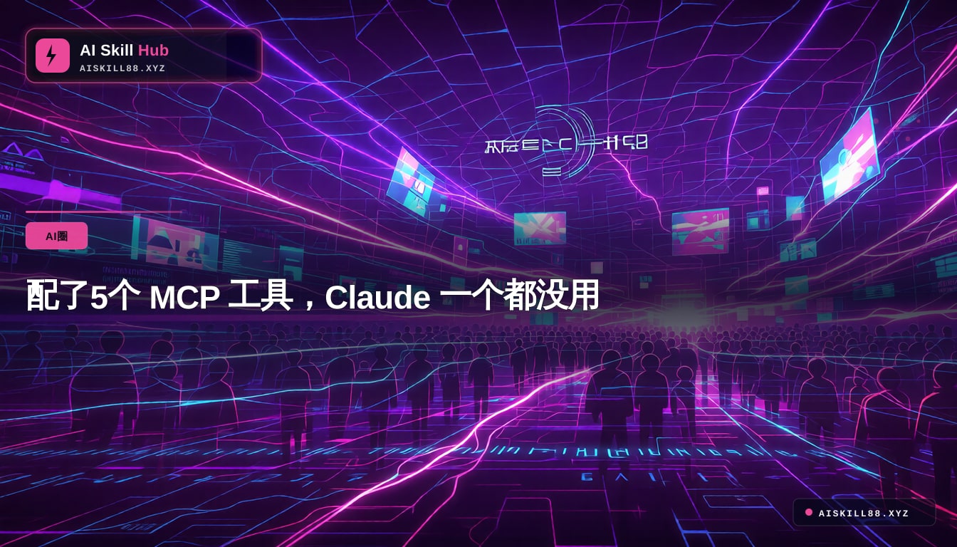 配了5个 MCP 工具，Claude 一个都没用